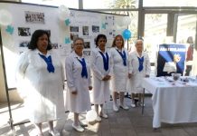 DAMAS DE BLANCO PROMUEVEN SU LABOR DE APOYO AL PACIENTE EN EL HOSLA