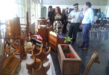 Unidades de Gendarmería en el Aconcagua realizan exposición de talleres laborales