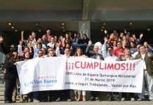 Hospital Carlos Van Buren cumple en un 100% Meta Presidencial de reducción de Lista de Espera