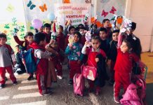 Trabajadores de Codelco Andina llevaron al conejito de pascua hasta jardín infantil de Catemu