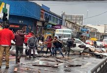 VIDEO/ BOMBEROS DE TALCAHUANO SE ACUARTELAN TRAS PASO DE TROMBA MARINA