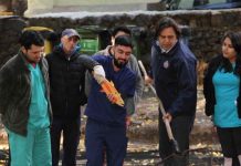 Estudiantes de la Universidad de Las Américas aprenden sobre truchas en la Piscicultura Río Blanco