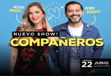 Alison Mandel y Pedro Ruminot se presentarán en Enjoy Santiago con su show “Compañeros”