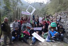 Voluntarios de la región y el sur de Chile mejoraron la infraestructura del Parque Nacional La Campana