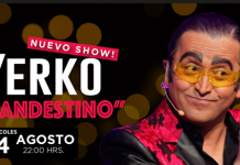 El 14 de agosto: ¡Yerko ha vuelto! imperdible en Enjoy Santiago
