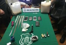 Gendarmería incauta droga y celulares en allanamientos a cárcel de Los Andes
