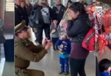 VIDEO / CARABINEROS INDAGA FUNCIONARIO POR PEDIR MATRIMONIO UTILIZANDO PATRULLAS