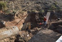 Se están invirtiendo más de $500 millones de pesos en la construcción de puentes en el sector rural de Llay Llay