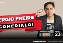 Sergio Freire presenta ¡Comédialo! este viernes en Enjoy Santiago