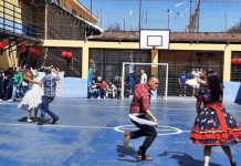 Internos de Los Andes celebraron las Fiestas Patrias con juegos y cueca