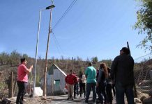 Localidades del Camino Internacional mejoran su alumbrado y refugios peatonales