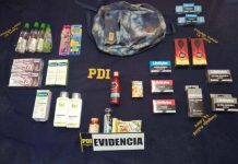 PDI DETUVO A CUATRO PERSONAS POR SAQUEO A FARMACIA EN LA CALERA
