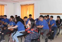 Programa Andina Más Cerca continúa apoyando la formación de los estudiantes del Liceo Pedro Aguirre Cerda de Calle Larga