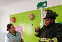 Realizan simulacro de incendio para enfrentar emergencias en jardín infantil viñamarino