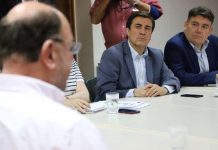 Alcalde Manuel Rivera participa en reunión Plan Aconcagua con ministro de Obras Públicas