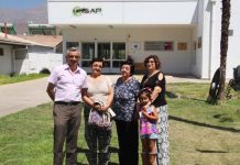 Familia de usuaria destaca atención brindada por el equipo del Hospital San Antonio de Putaendo