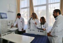 Autoridades de salud visitan sala de aislamiento para eventuales casos de coronavirus en Hospital Van Buren