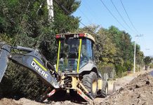 San Felipe: Comenzaron obras de alcantarillado en el sector La Troya