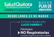 Implementan plan especial de SaludQuillota para atender pacientes que consulten por molestias respiratorias