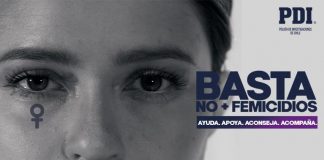 “BASTA NO + FEMICIDIOS”: PDI LANZA CAMPAÑA EN REGIÓN DE VALPARAÍSO
