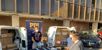 PDI LOS ANDES DESBARATA BANDA DEDICADA AL CONTRABANDO DE CIGARRILLOS INCAUTADOS