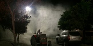 Sanitización masiva en poblaciones y barrios de Los Andes