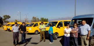Campaña de Carabineros y la Gobernación de Los Andes busca fiscalizar vehículos de transporte de niños.