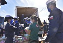 Armada apoya entrega de más de 13.000 kits de higiene en región de Valparaíso