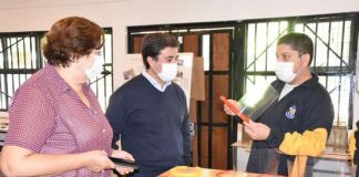 Los Andes: Liceo Politécnico América se suma a campaña de fabricación de escudos faciales