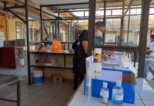 IMPLEMENTAN BARRERAS SANITARIAS EN PROCESO DE ENTREGA DE ENCOMIENDAS EN CÁRCELES DE LA REGIÓN