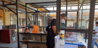 IMPLEMENTAN BARRERAS SANITARIAS EN PROCESO DE ENTREGA DE ENCOMIENDAS EN CÁRCELES DE LA REGIÓN