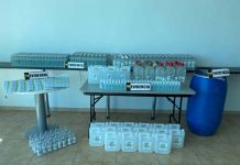 PDI incauta alcohol gel ilegal