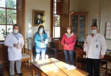 Instituto Chacabuco dona termómetros digitales al Hospital de Los Andes