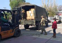 Comenzó arribo de canastas alimenticias para las familias más vulnerables de la provincia de San Felipe