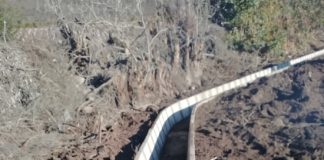 Más de 38 familias campesinas de Cabildo se benefician con el nuevo sistema de conducción para el Canal Alicahue