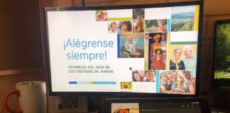 Asamblea anual de los testigos de Jehová se realizará en plataforma virtual