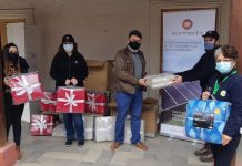 Empresa Sonnedix realizó importante donación de frazadas a adultos mayores de Calle Larga