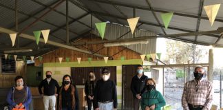 Codelco Andina comienza entrega de kit de higiene y limpieza a vecinos del Camino Internacional