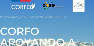 Pro Aconcagua invita a participar en conferencia en línea donde Corfo dará a conocer sus programas de financiamiento para la reactivación económica