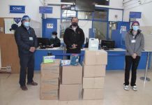 “Estos elementos los usamos día a día, ya que somos la barrera entre el virus y la comunidad” – Juan Rubilar, administrativo CESFAM Rinconada