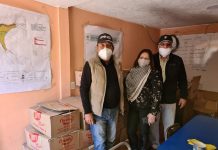 Club de Campo de Río Blanco hace entrega de cajas de alimentos a vecinos de la localidad