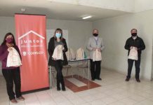 Codelco Andina entrega kits de higiene a vecinos de la provincia de San Felipe