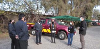 Pacientes de residencias sanitarias reciben insumos de aseo por parte de Codelco Andina