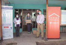 Posta rural de Río Blanco recibe insumos médicos de Codelco Andina