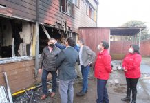 Subdere visitó municipalidades atacadas en La Araucanía y comprometió ayuda para recuperarlas