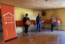 Codelco Andina entrega mil “kits de limpieza” a UNCO de Rinconada