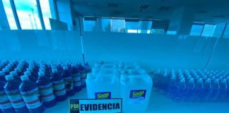 PDI INCAUTA DESINFECTANTES ILEGALES EN VILLA ALEMANA