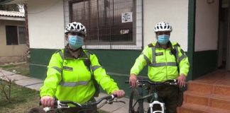 Carabineros de Calle Larga inició patrullajes en bicicleta por la comuna