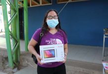 Estudiantes de prekinder a cuarto básico de Calle Larga reciben tablet y conexión a internet
