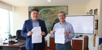 Municipalidad de Calle Larga firma importante convenio de colaboración con municipio de Las Condes